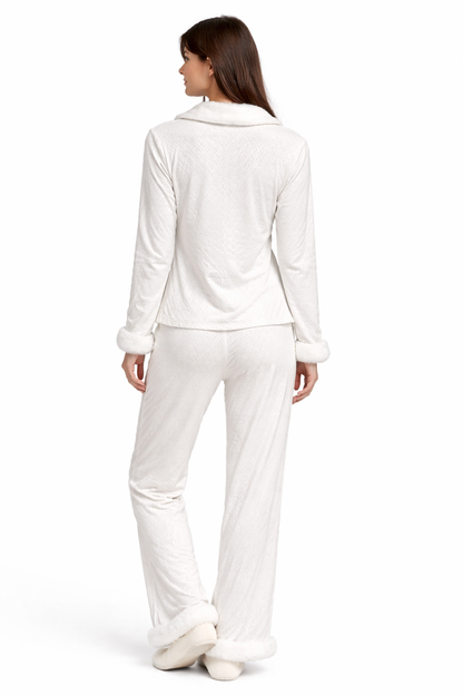 Pyjama Blanc Chic 🤍