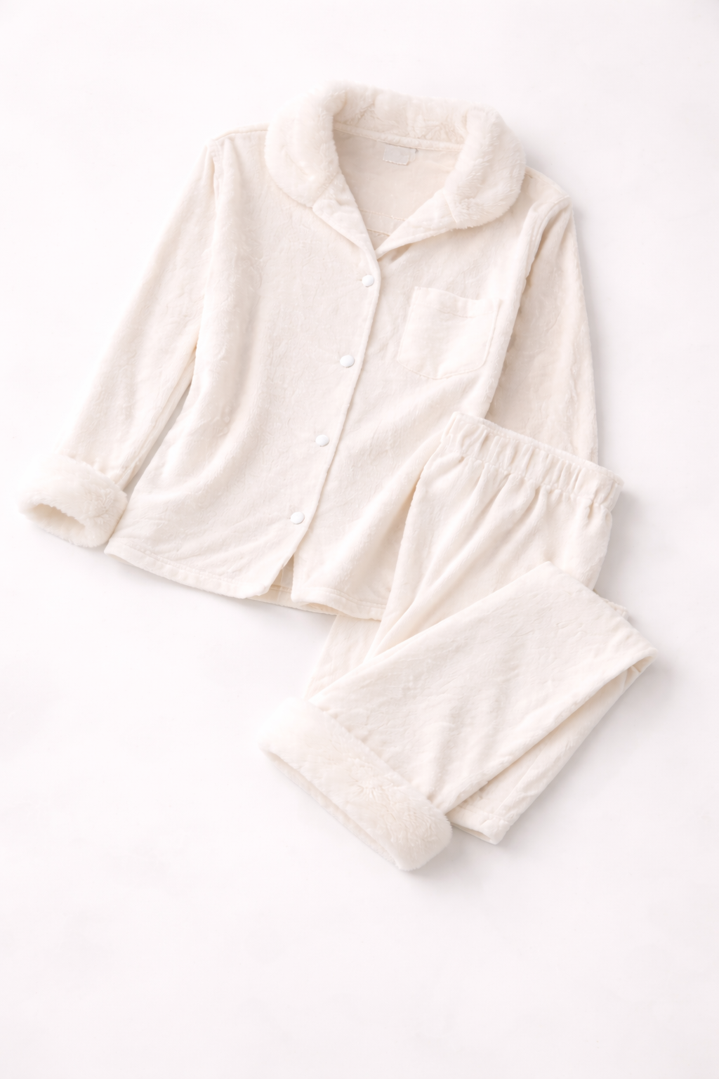 Pyjama Blanc Chic 🤍